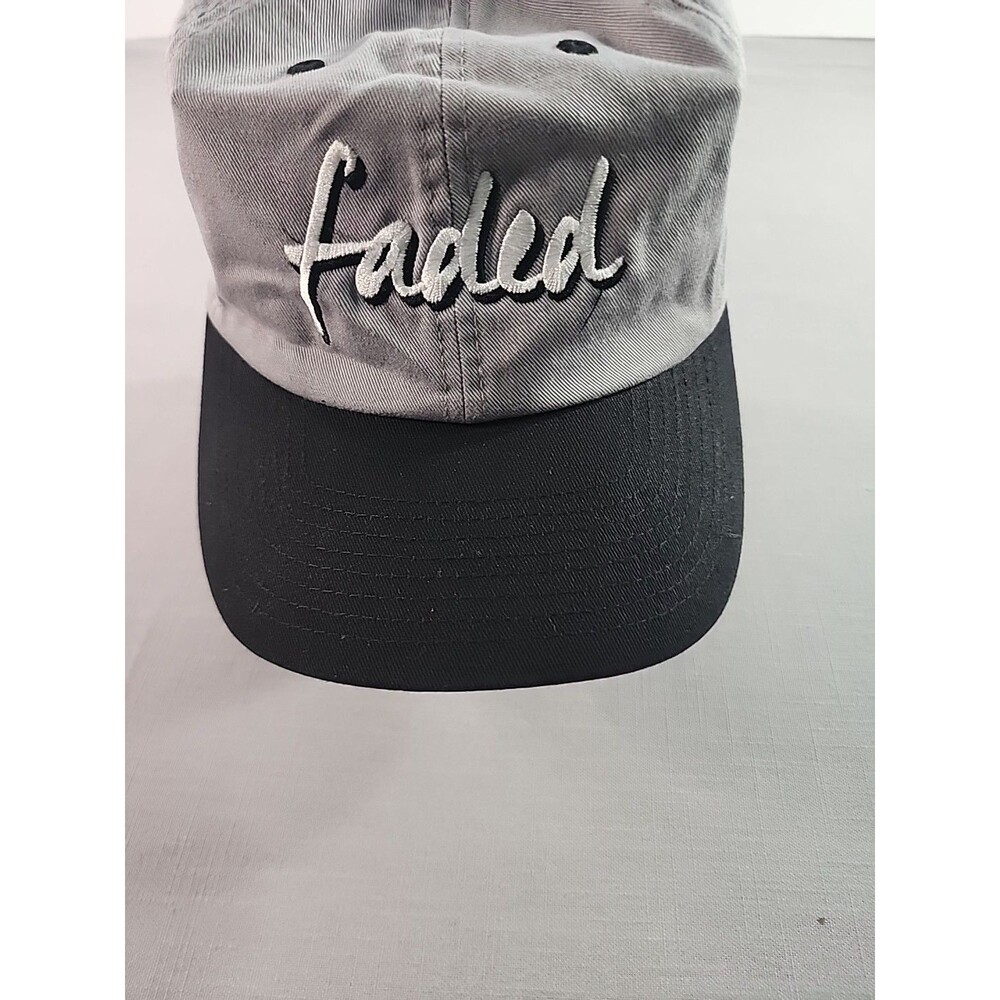 Faded Royalty Men's Adjustable Fit Cap in Black/Grey